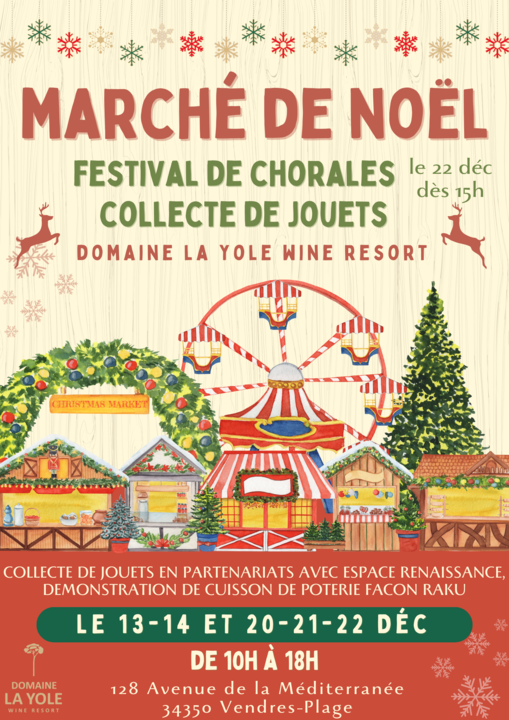 Affiche Marché de Noël - 1