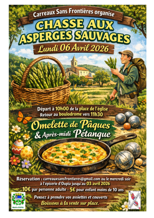 Affiche Omelette de Pâques
