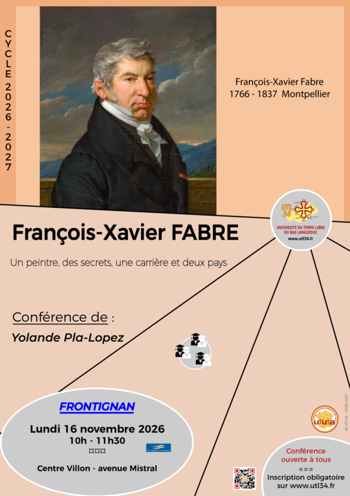 ConferenceFrancoisXavierFabreUTL34Frontignan