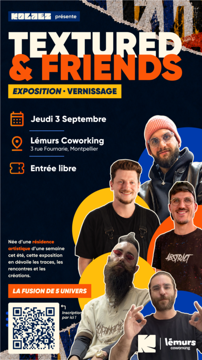 EXPOSITION COWORKING LÉMURS