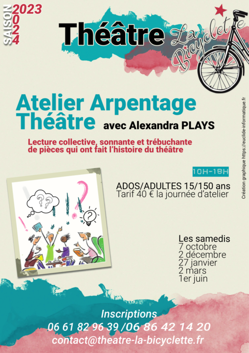 Atelier Arpentage théâtre