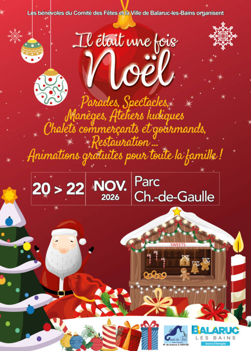 Il Etait Une Fois Noel Balaruc les Bains 2026