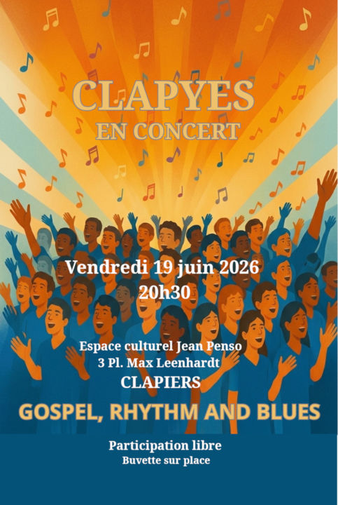 Affiche pub concert 19 juin 2026