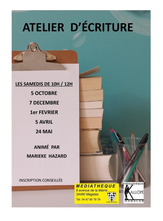 Atelier d'écriture