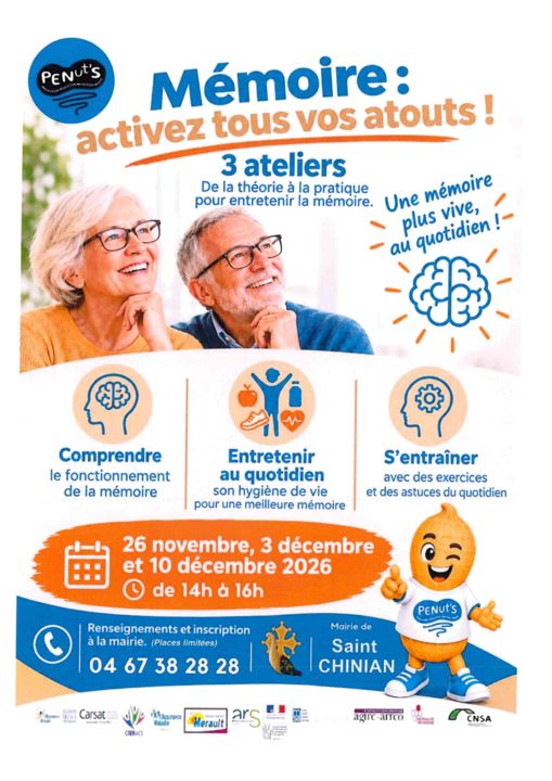 Ateliers memoire 26.11 03.12 10.12