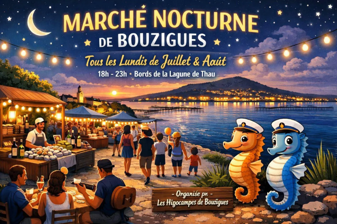 BOUZIGUES SOUS LA LUNE