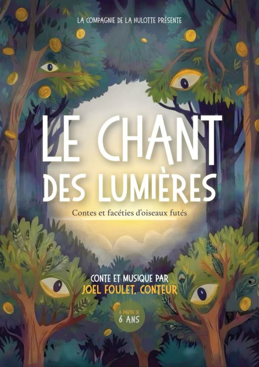 Le Chant des Lumières Joël Foulet Cie La Hulotte Sète 18 octobre 2026