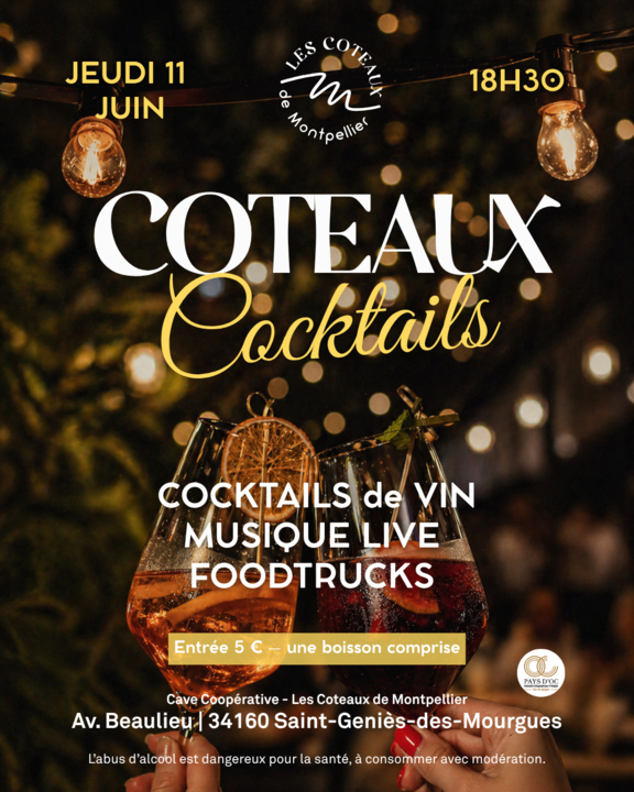 Coteaux Cocktails