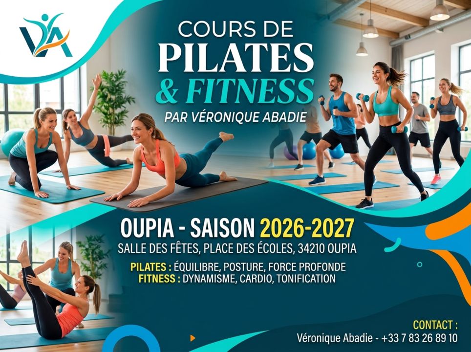 Cours pilates Fitness Oupia - IA Concept