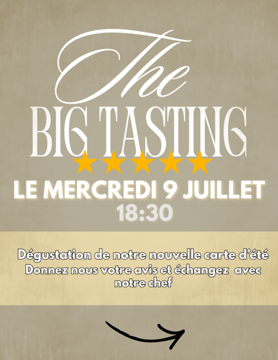 BIG TASTING - Cover