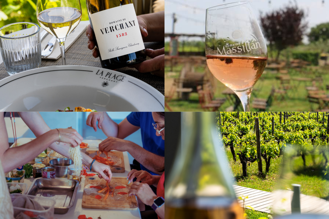 De la vigne à l’assiette - Vignobles en Scène