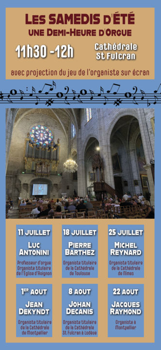 1/2 heure d'orgue