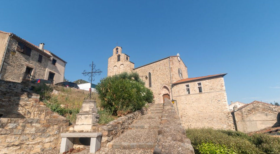 Eglise StAndré Roquebrun-XLigonnet