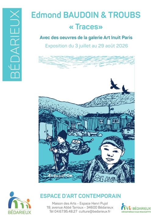 Expo Bédarieux affiche BAUDOIN 1024 T