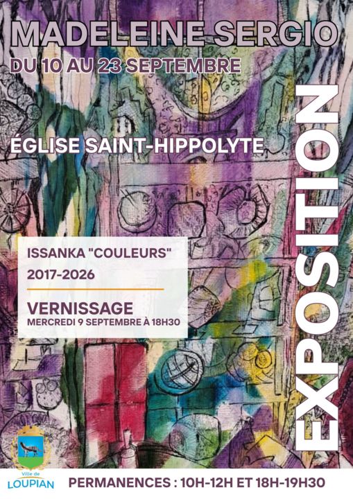Exposition Madeleine SERGIO