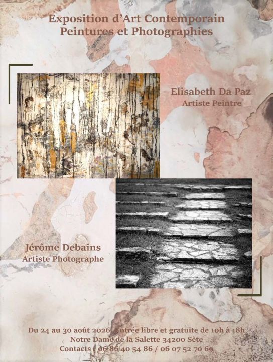 Exposition ND Salette 2024 Elisabeth Da Paz Jerome Debainsb