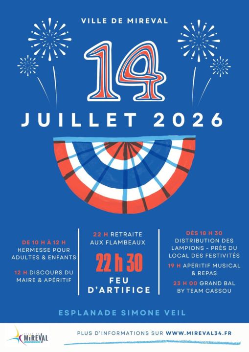FETE NATIONALE MIREVAL