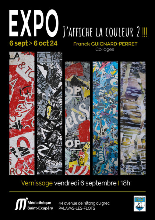 FRANCK - Affiche Expo PALAVAS