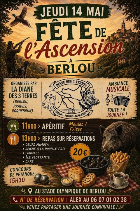 Fete de l'ascencion Berlou