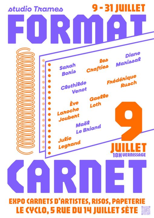 Affiche Format Carnet