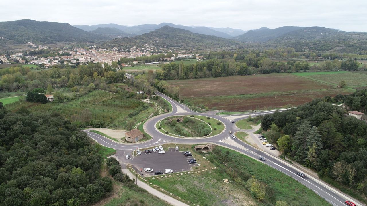 aire de covoiturage Hérépian