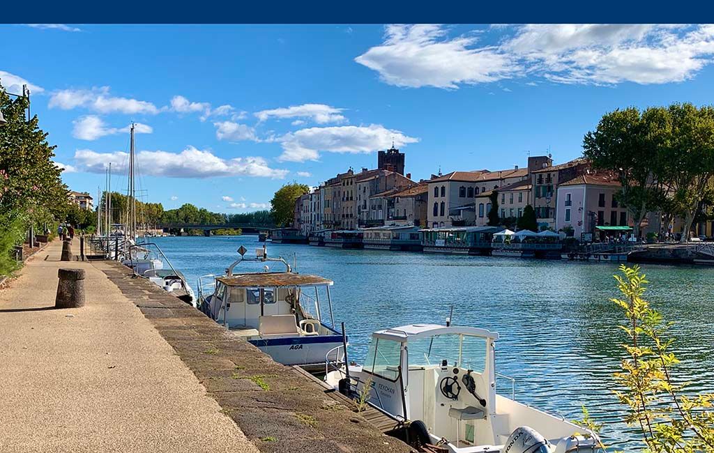 Le fleuve Hérault à Agde