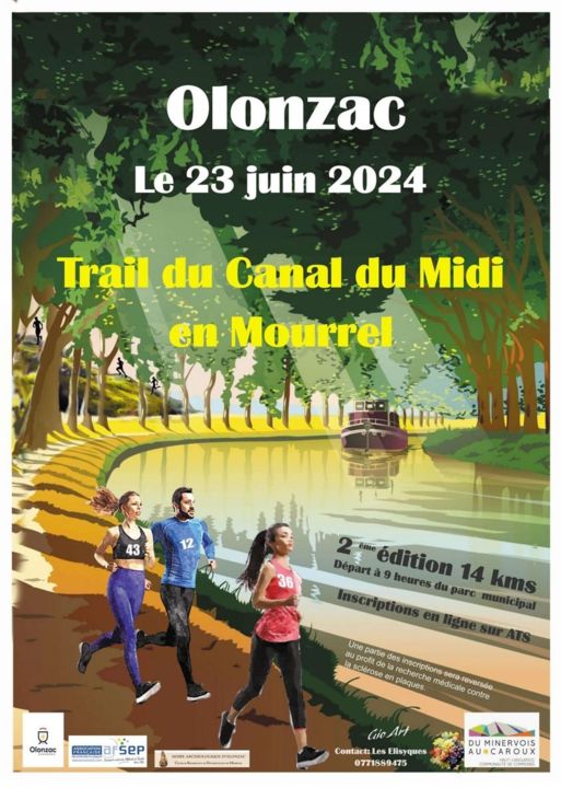 Trail du Canal du Midi en Mourrel