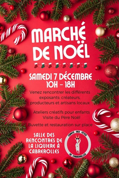 Marché de noël Cabrerolles