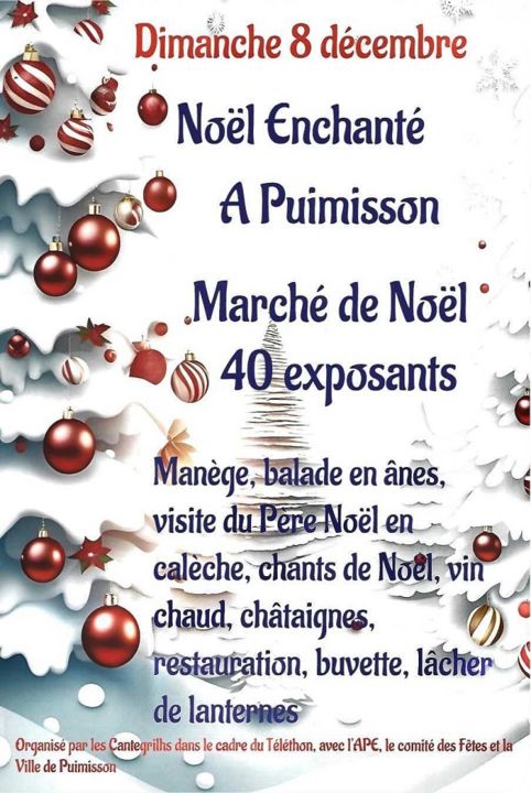 Marché de noël Puimisson