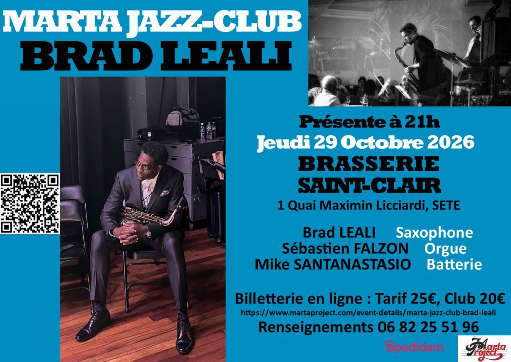 Affiche concert 29 10 2026