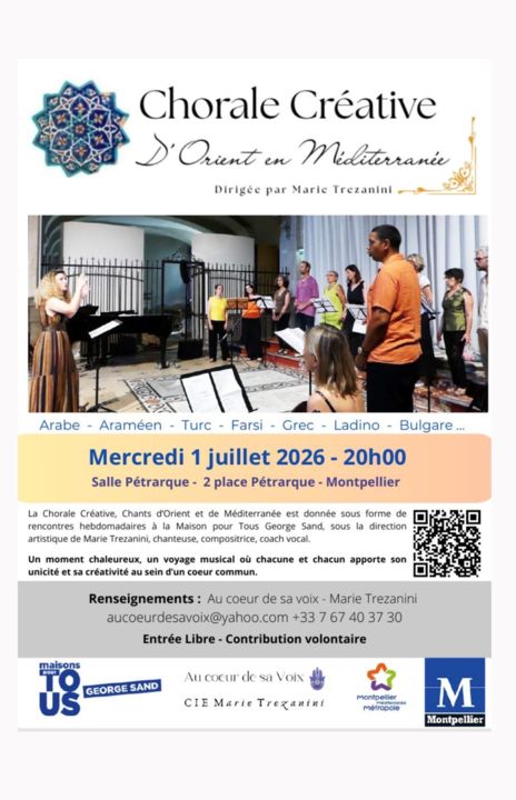 Chorale créative D'Orient en Méditerranée