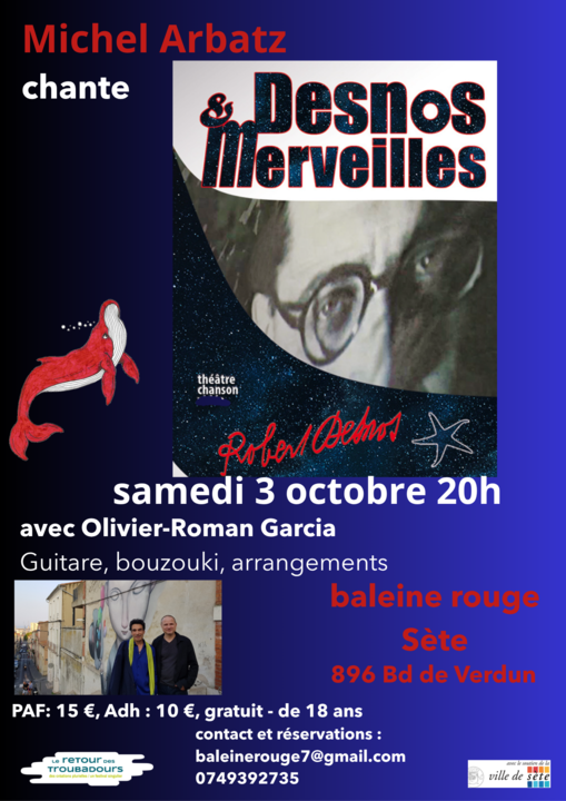 Michel Arbatz chante Desnos