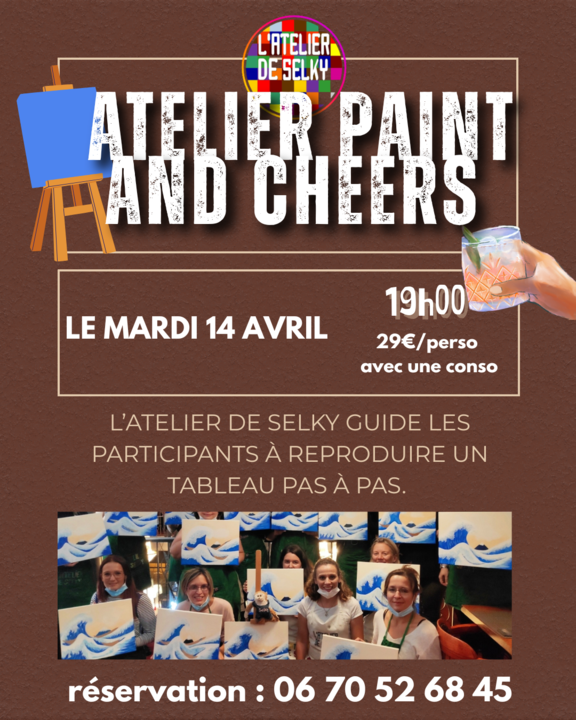 Paint and cheers
