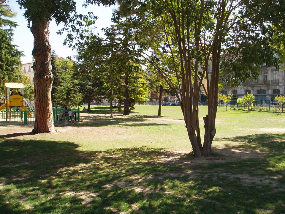 Parc Clemenceau ville de Montpellier