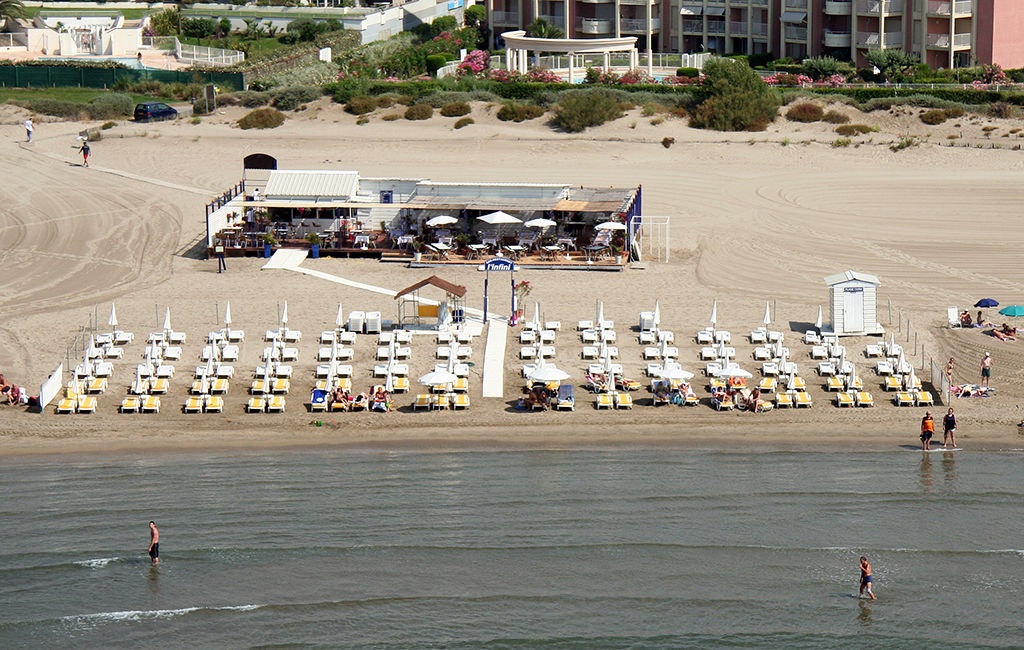 Restaurant de plage L'Infini au Cap d'Agde