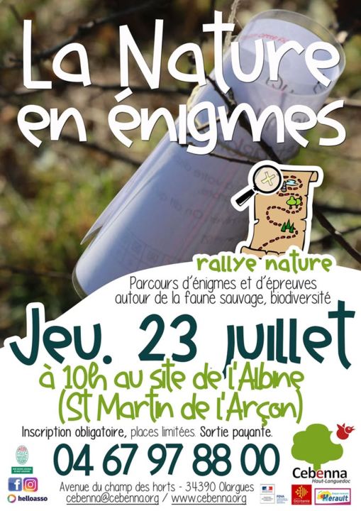 RALLYE Nature - cebenna 23juil26
