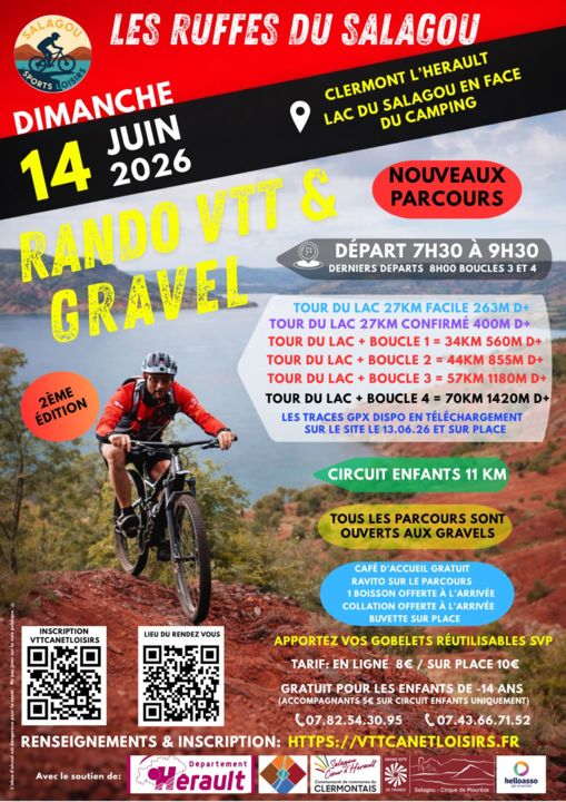 Ruffes du Salagou 2026