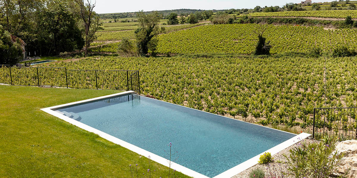 Saint Pierre de Serjac Maison Le Four a Pain piscine