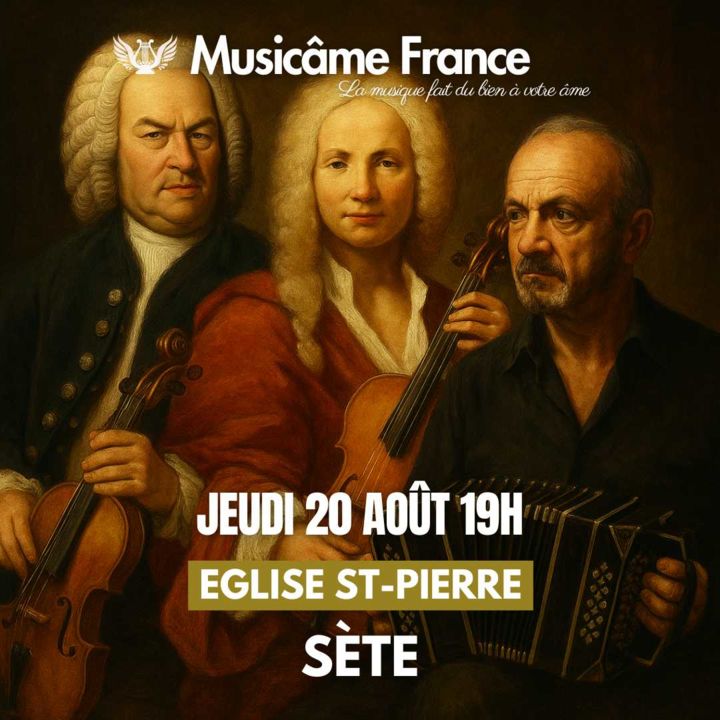 Affiche concert Musicâme France à Sète