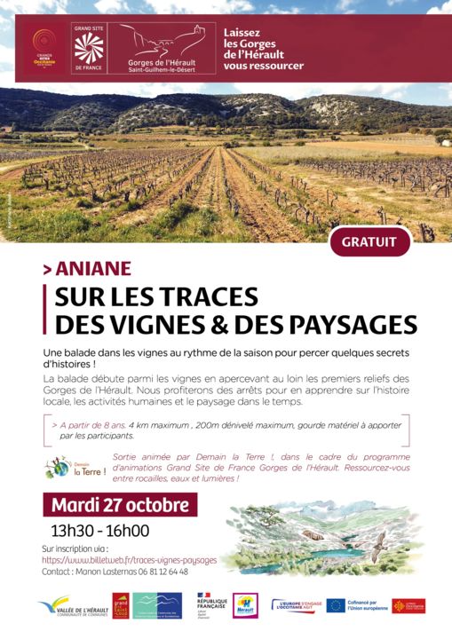 Sur les traces des vignes et des paysages 24 octobrez