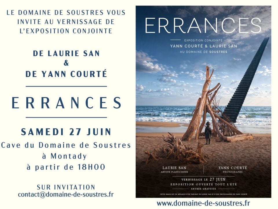 Vernissage exposition Errances