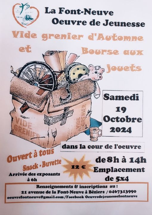 Vide grenier et bourse aux jouets