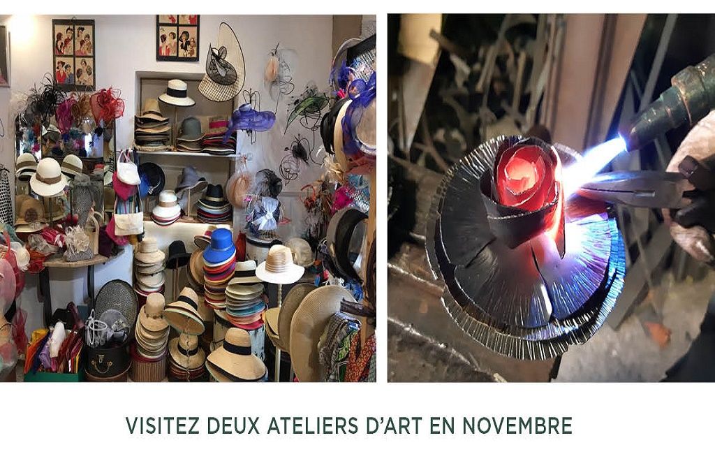 Visites guidées Métiers d'art et Patrimoine en novembre