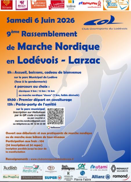 Rassemblement marche nordique