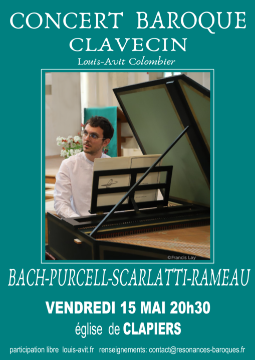 affiche concert clapiers 2026 version 2