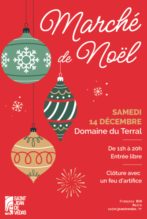 MARCHÉ DE NOËL - SAINT-JEAN-DE-VÉDAS