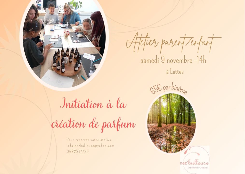 Atelier Parent-Enfant Création de parfum