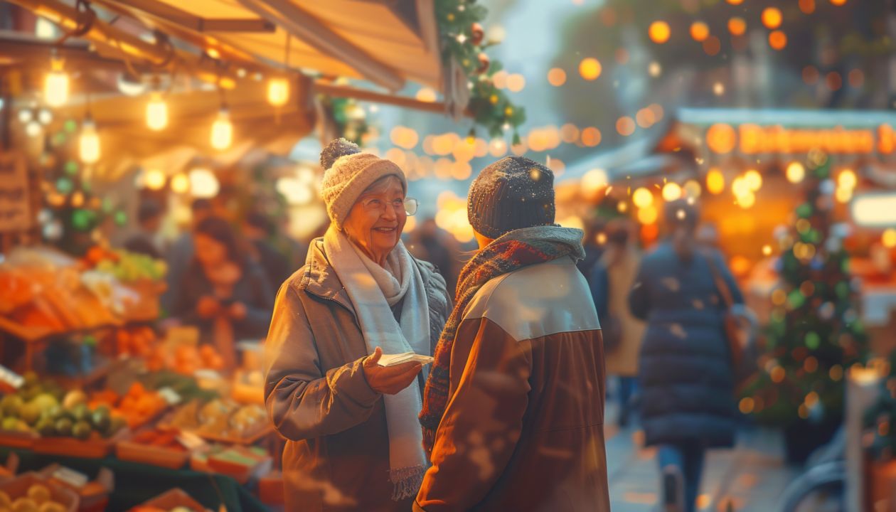 beautiful-street-market-sunset