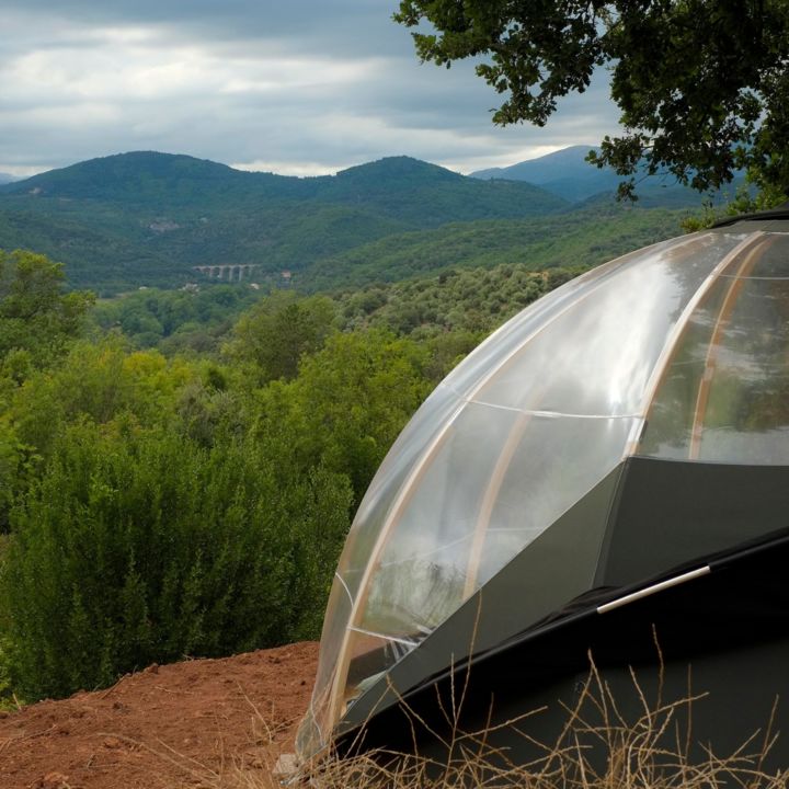 cabanes insolite bulle vue nature