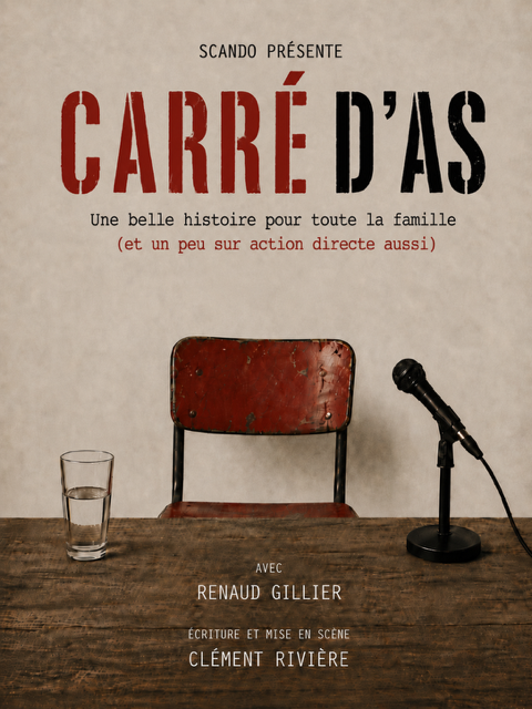carré d'as - affiche